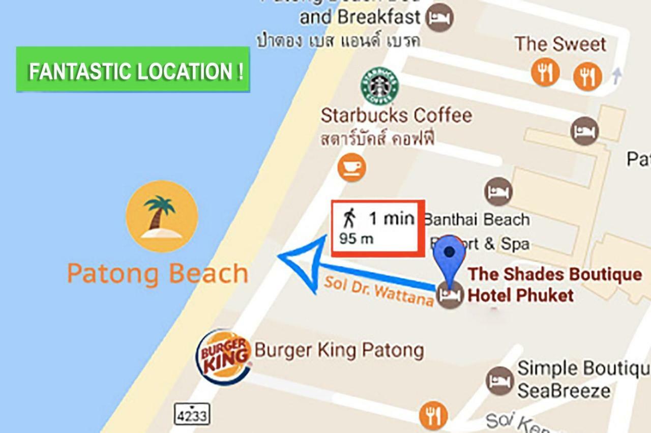 The Shades Bed And Breakfast Boutique Hotel Patong Екстер'єр фото